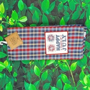 🇺🇲 DII Happy 4th of July Plaid Dishtowel